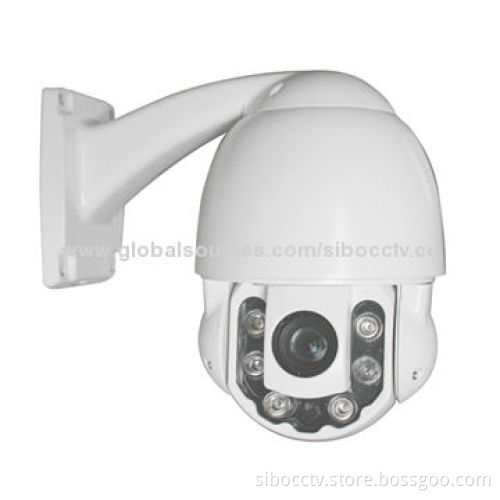 10x 2.0MP 1,080P HD outdoor waterproof mini IP PTZ camera, 60m IR distance, P2P, ONVIF